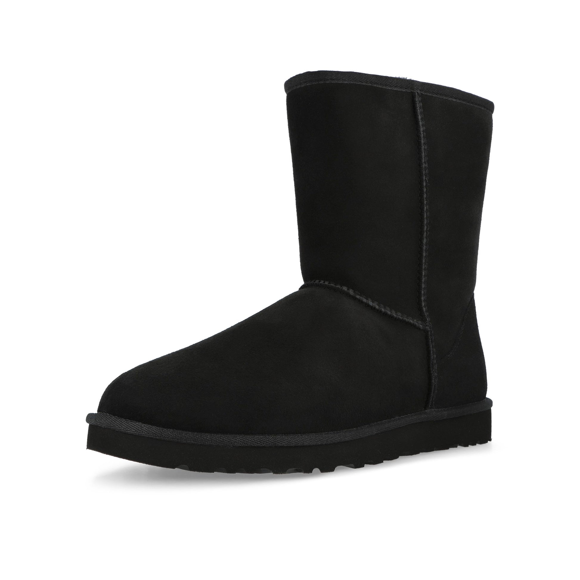 UGG M Classic Short Black Boots 5800-BLK Detail View 4 | GATE