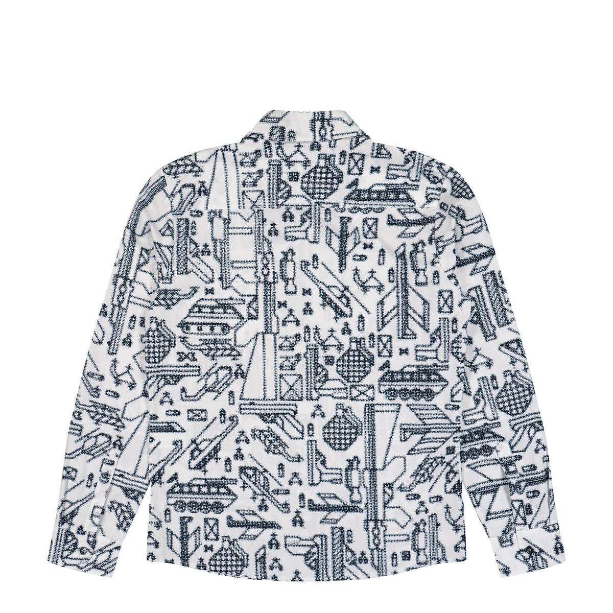 Walter Van Beirendonck W Shirt With Chest Pocket CC18 Black Shirts 6004A Detail View 1 | GATE