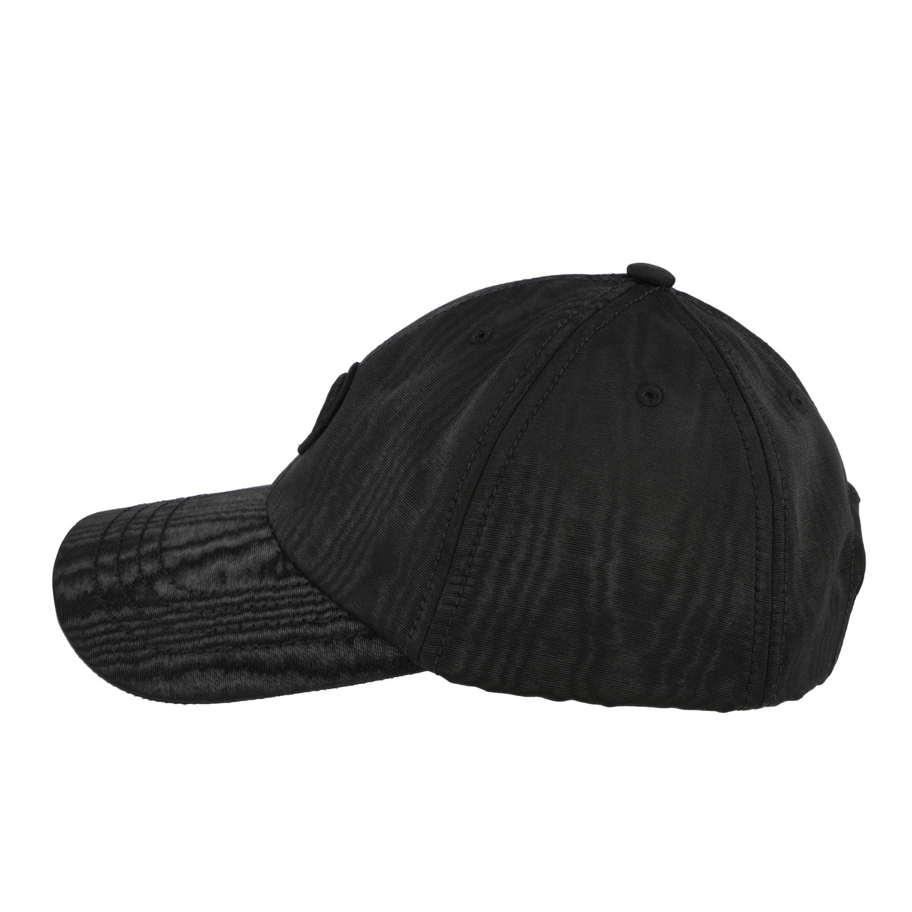 Marine Serre Moon Moire Baseball Cap Black / Black Caps UHG001A CWOV0030 BK92 Detail View 1 | GATE