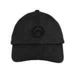Marine Serre Moon Moire Baseball Cap Black / Black Caps UHG001A CWOV0030 BK92 Detail View 4 | GATE