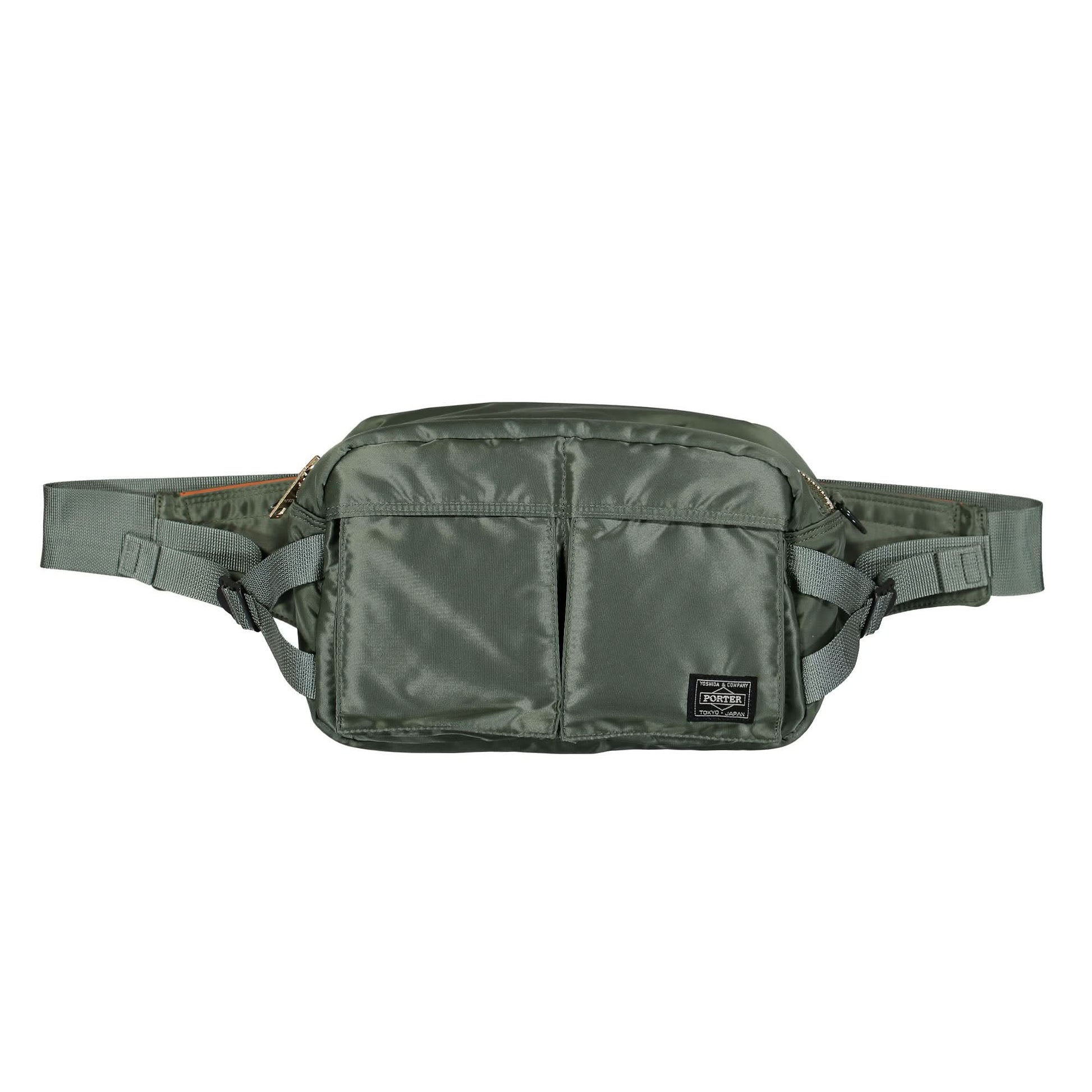Porter-Yoshida & Co. Tanker Waist Bag Green Detail view 1 | Gate