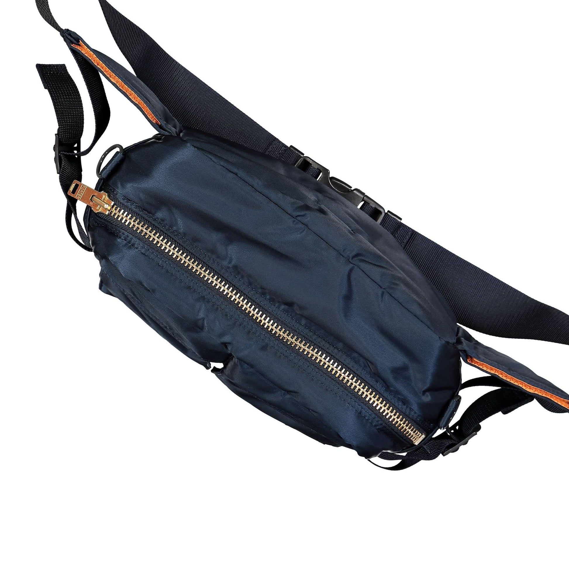 Porter-Yoshida & Co. Tanker Waist Bag Blue Detail view 4 | Gate