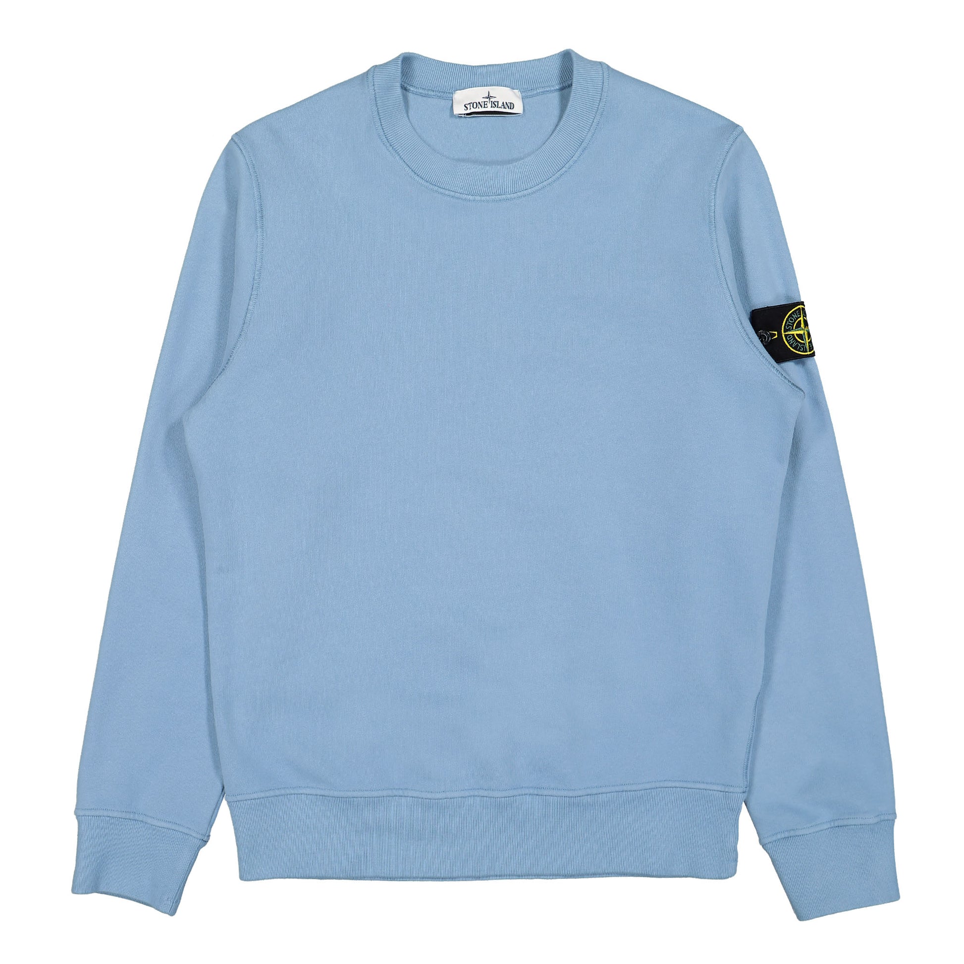 Stone Island Sweatshirt Mid Blue Sweatshirts 751563020.V0046 Detail View 1 | GATE