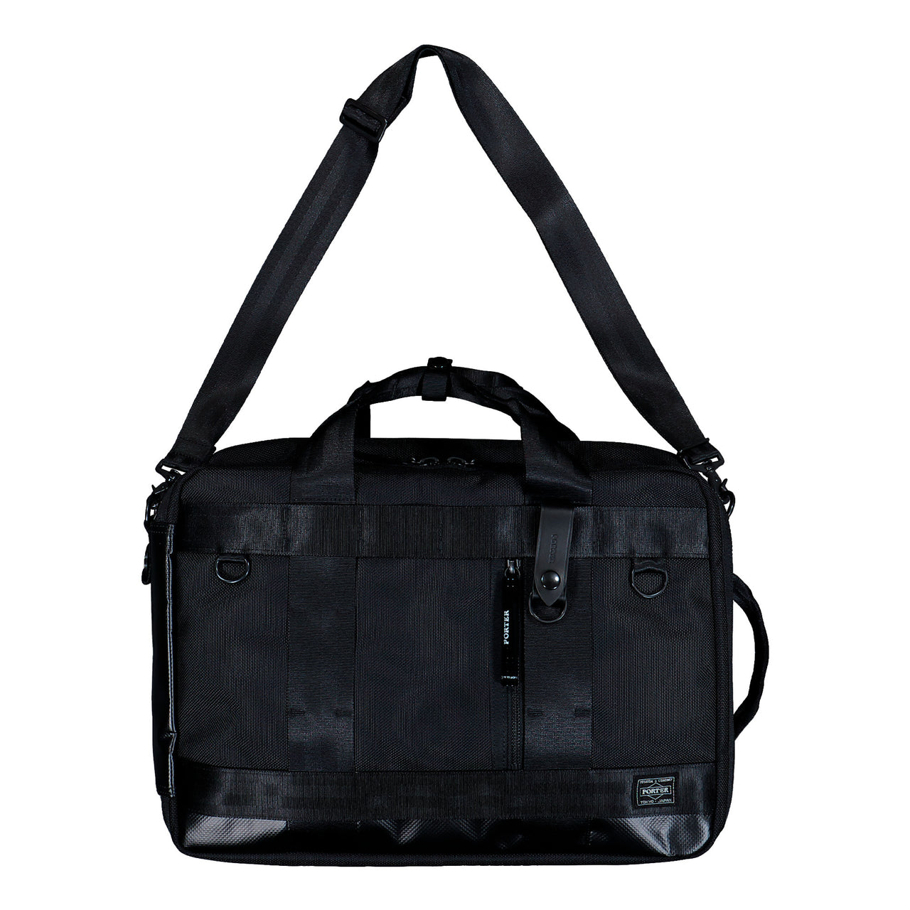 Porter-Yoshida & Co. Heat 3Way Briefcase Black Briefcases & Messenger Bags 703-06980-10 Detail View 1 | GATE