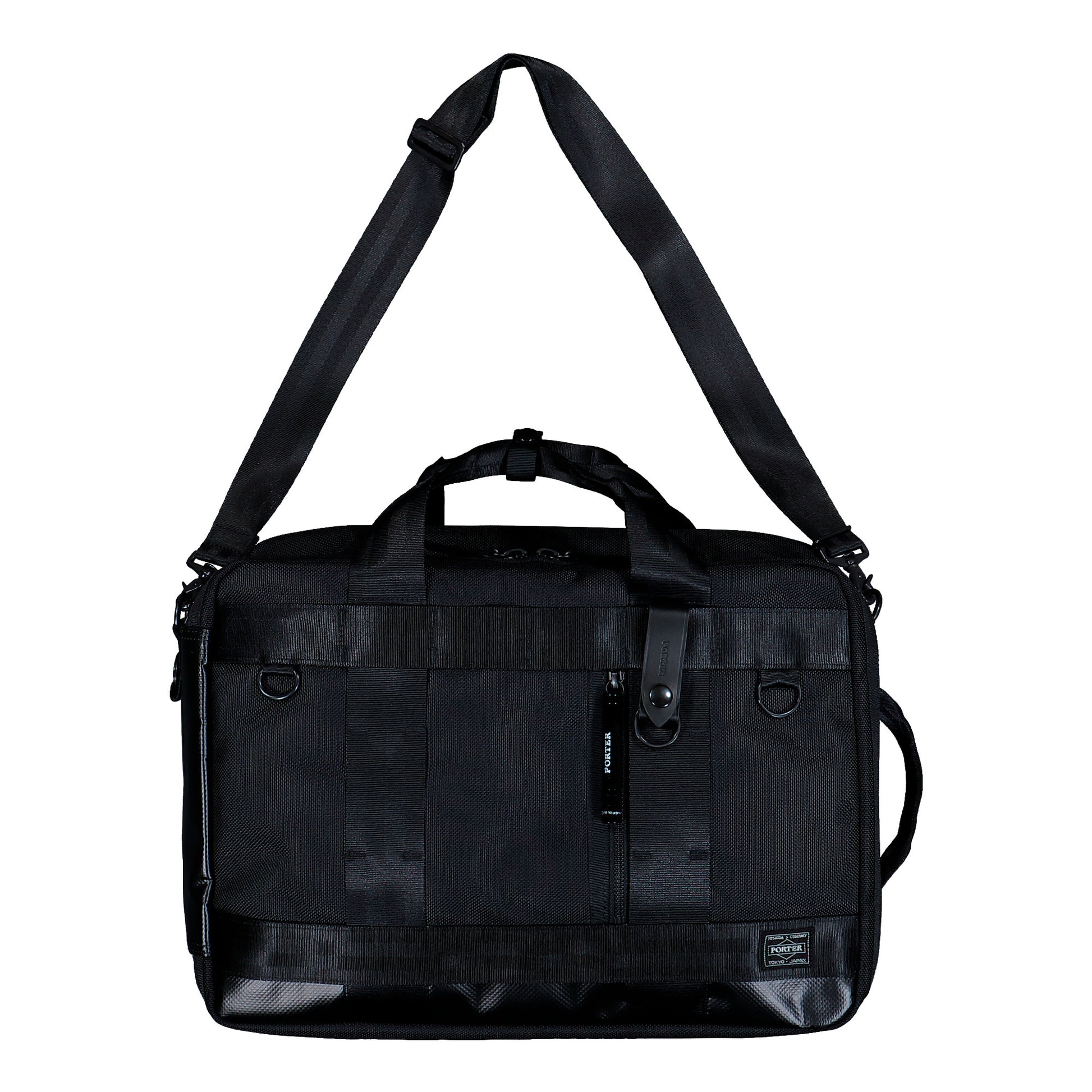 Porter-Yoshida & Co. Heat 3Way Briefcase Black Briefcases & Messenger Bags 703-06980-10 Detail View 1 | GATE
