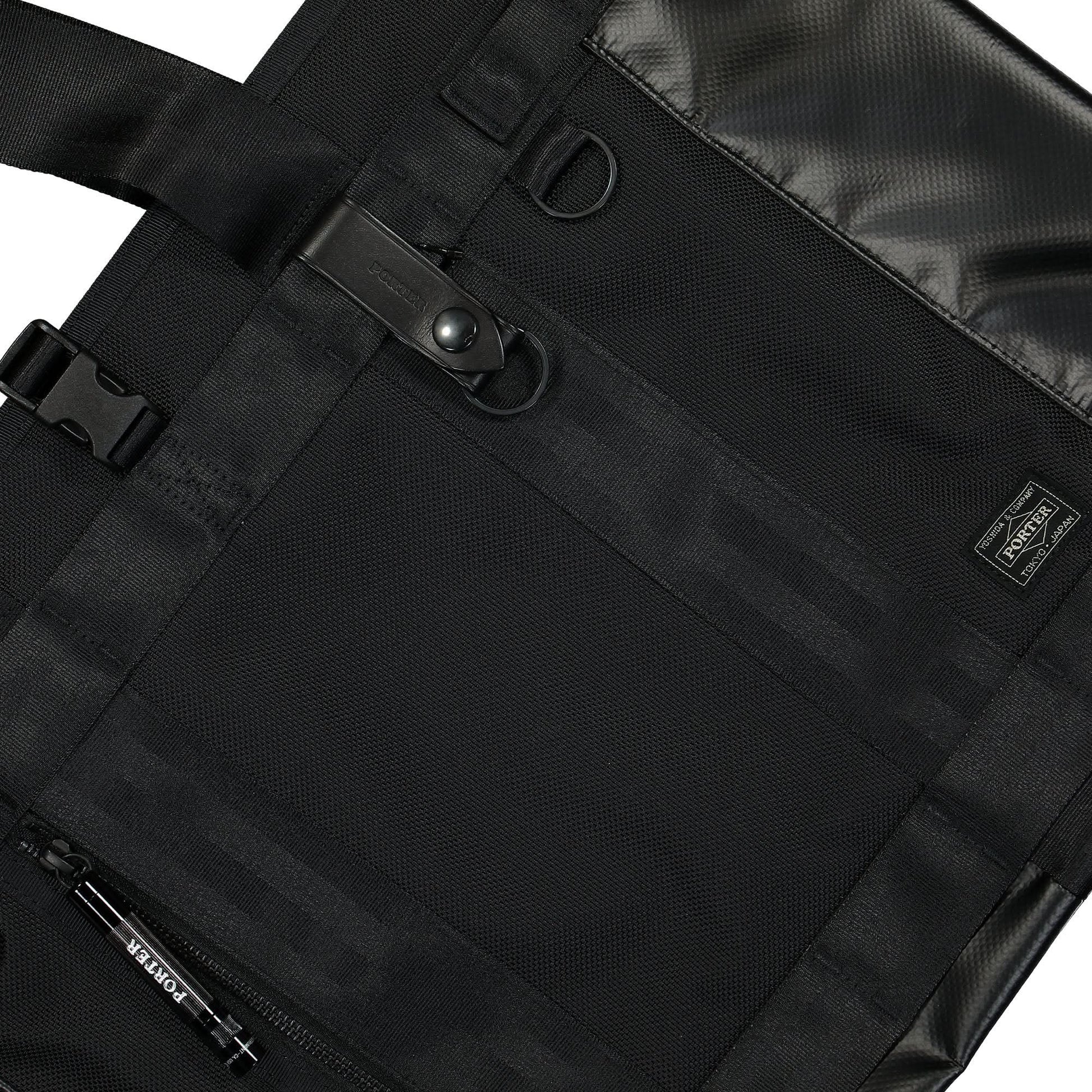 Porter-Yoshida & Co. Heat Tote Bag Black Detail view 6 | Gate