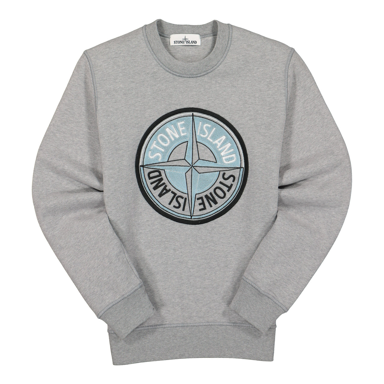 Stone Island Sweatshirt Grey Heather Sweatshirts 731563094.V0M64 Detail View 1 | GATE