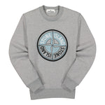 Stone Island Sweatshirt Grey Heather Sweatshirts 731563094.V0M64 Detail View 1 | GATE