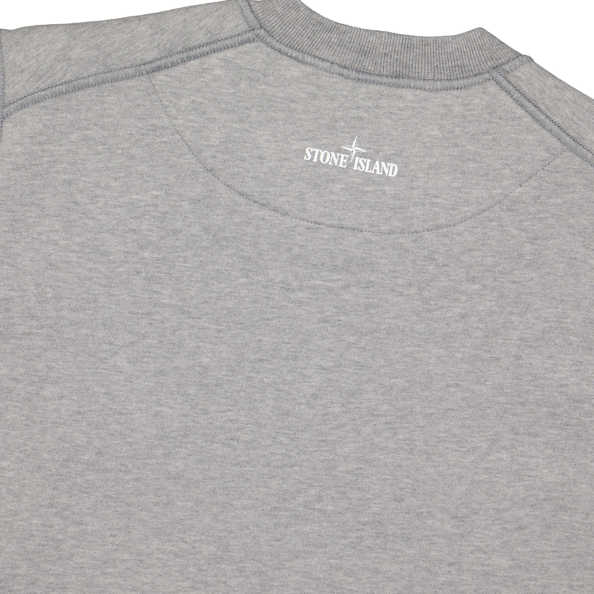 Stone Island Sweatshirt Grey Heather Sweatshirts 731563094.V0M64 Detail View 4 | GATE