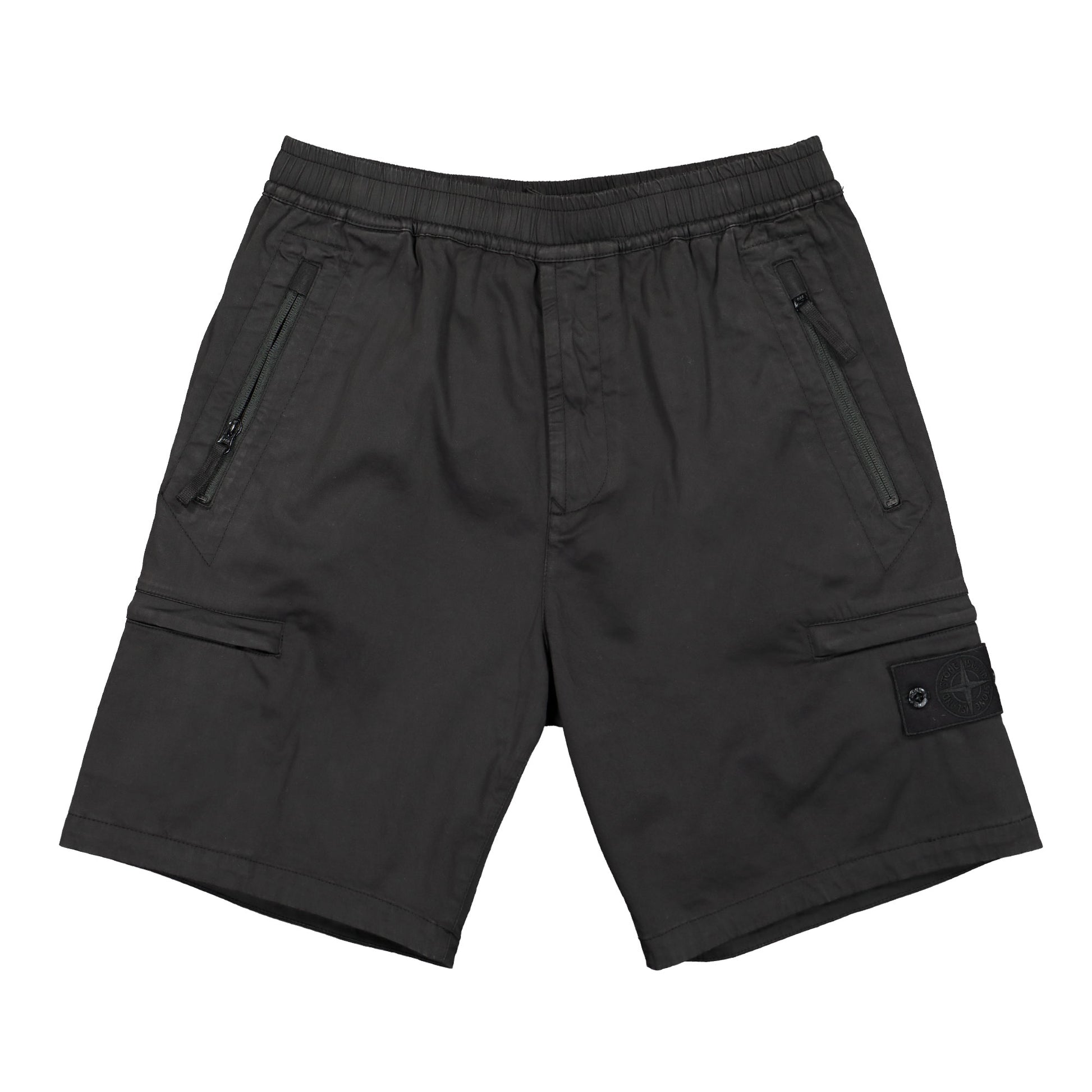 Stone Island Bermuda Shorts Black Shorts 7415L06F2.V0029 Detail View 1 | GATE