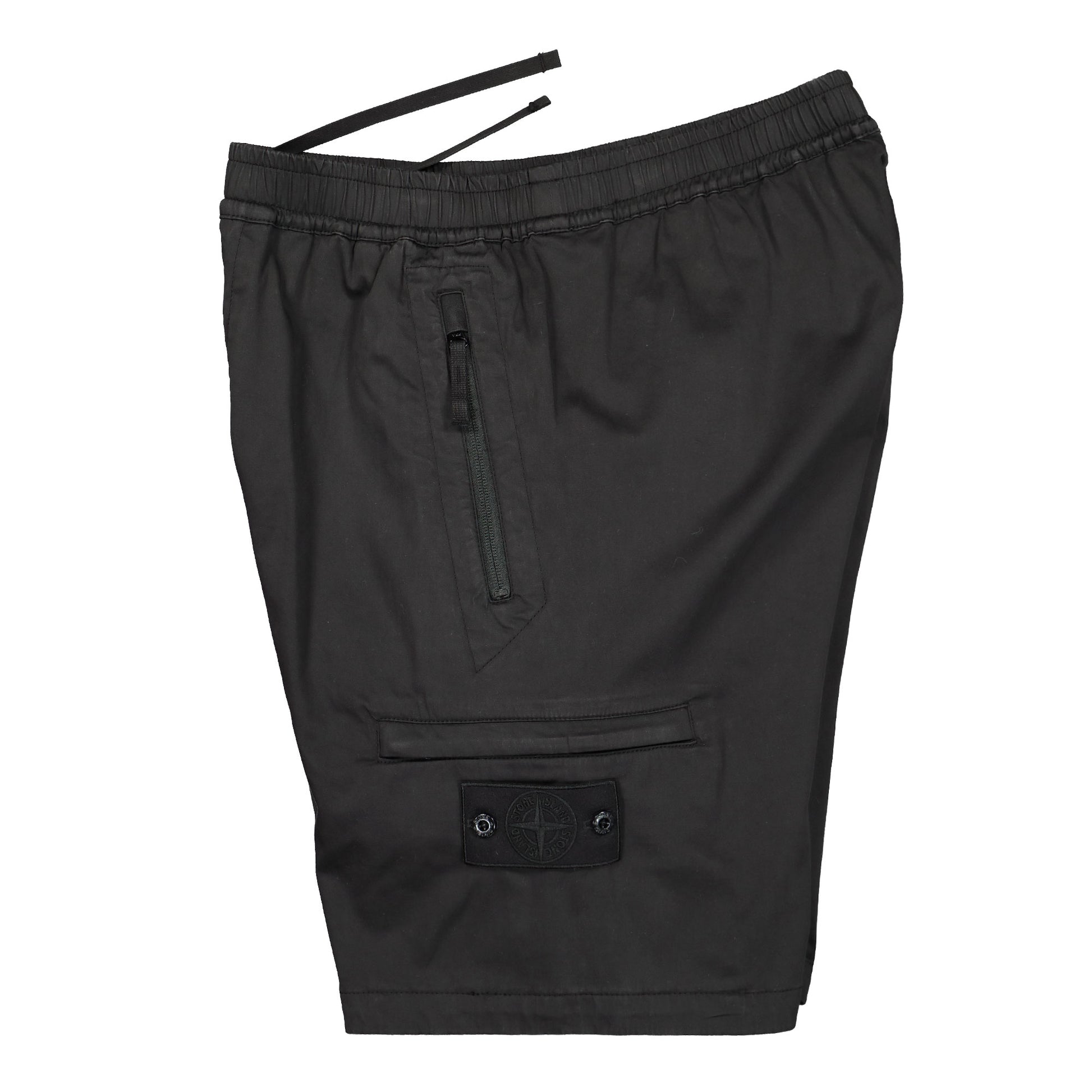 Stone Island Bermuda Shorts Black Shorts 7415L06F2.V0029 Detail View 3 | GATE