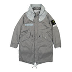 Stone Island Nylon Metal Watro Primaloft®-TC Parka Pearl Grey Parka 771570919.V0061 Detail View 1 | GATE