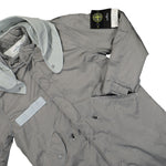 Stone Island Nylon Metal Watro Primaloft®-TC Parka Pearl Grey Parka 771570919.V0061 Detail View 4 | GATE