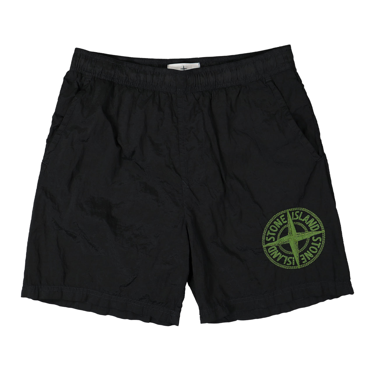 Stone Island Bermuda Swimming Trunks Black Swim Trunks 7815B0948.V0029 Detail View 1 | GATE