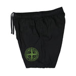 Stone Island Bermuda Swimming Trunks Black Swim Trunks 7815B0948.V0029 Detail View 3 | GATE