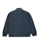Marina Logo Print Canvas Overshirt