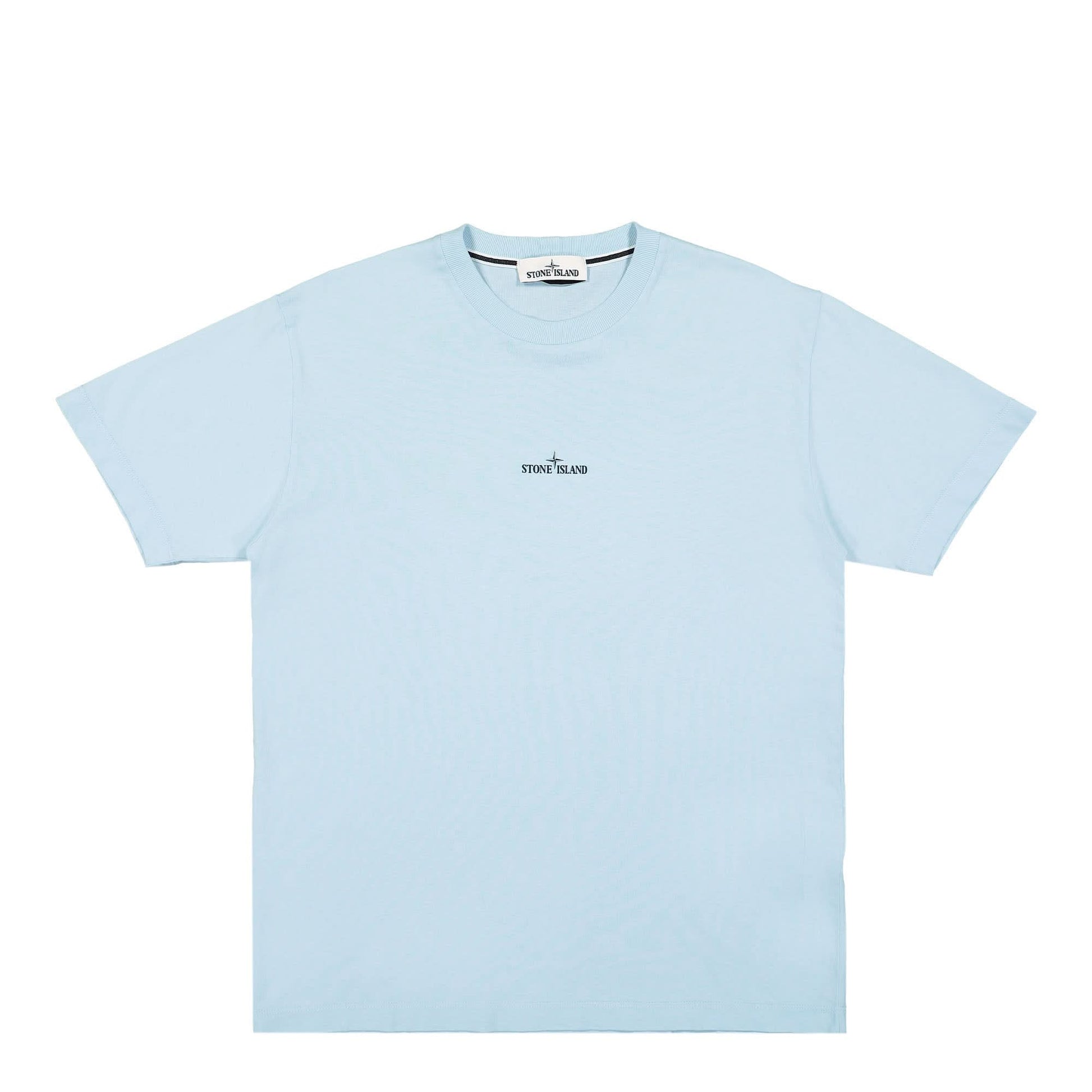 Stone Island T-Shirt Blue Detail view 1 | Gate