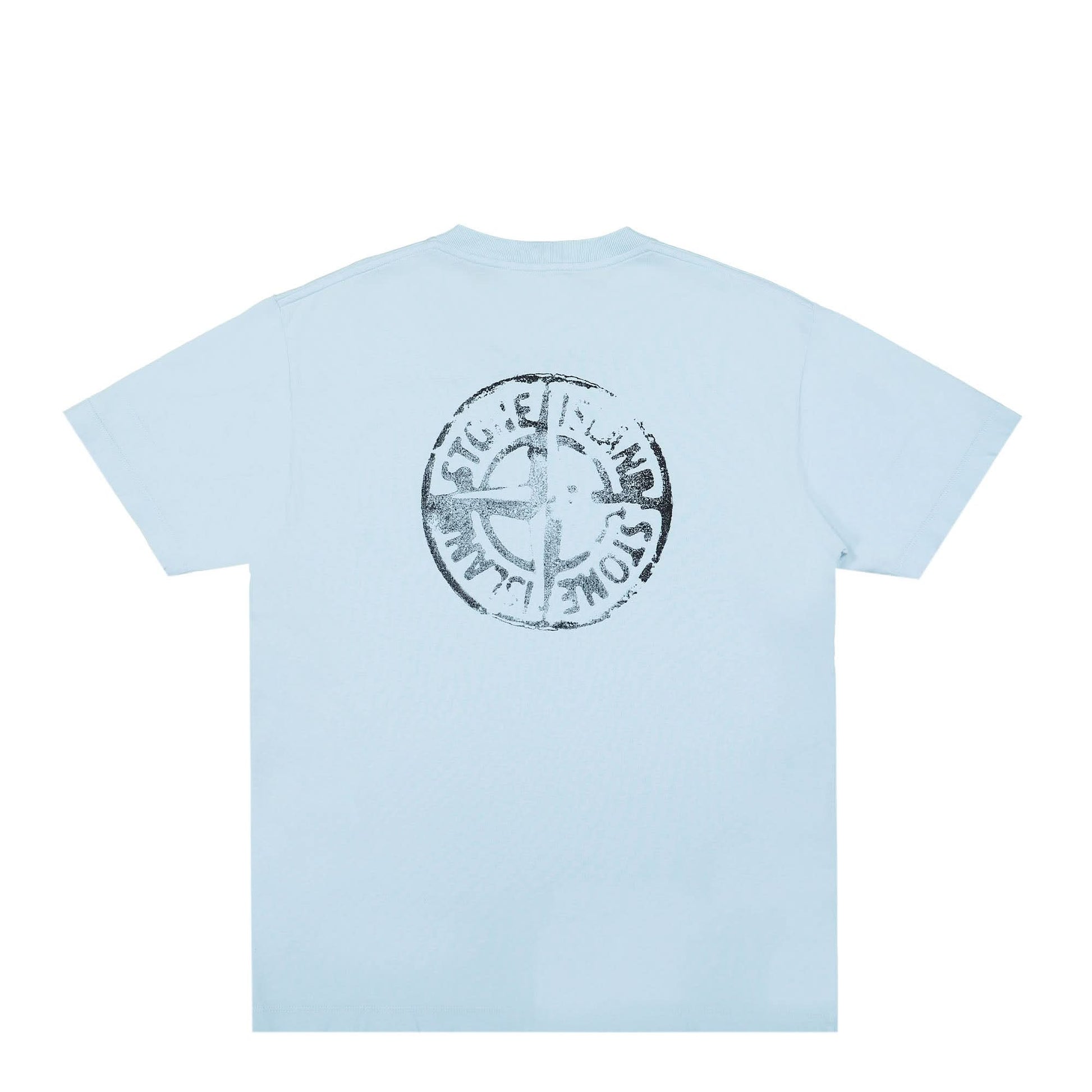 Stone Island T-Shirt Blue Detail view 2 | Gate