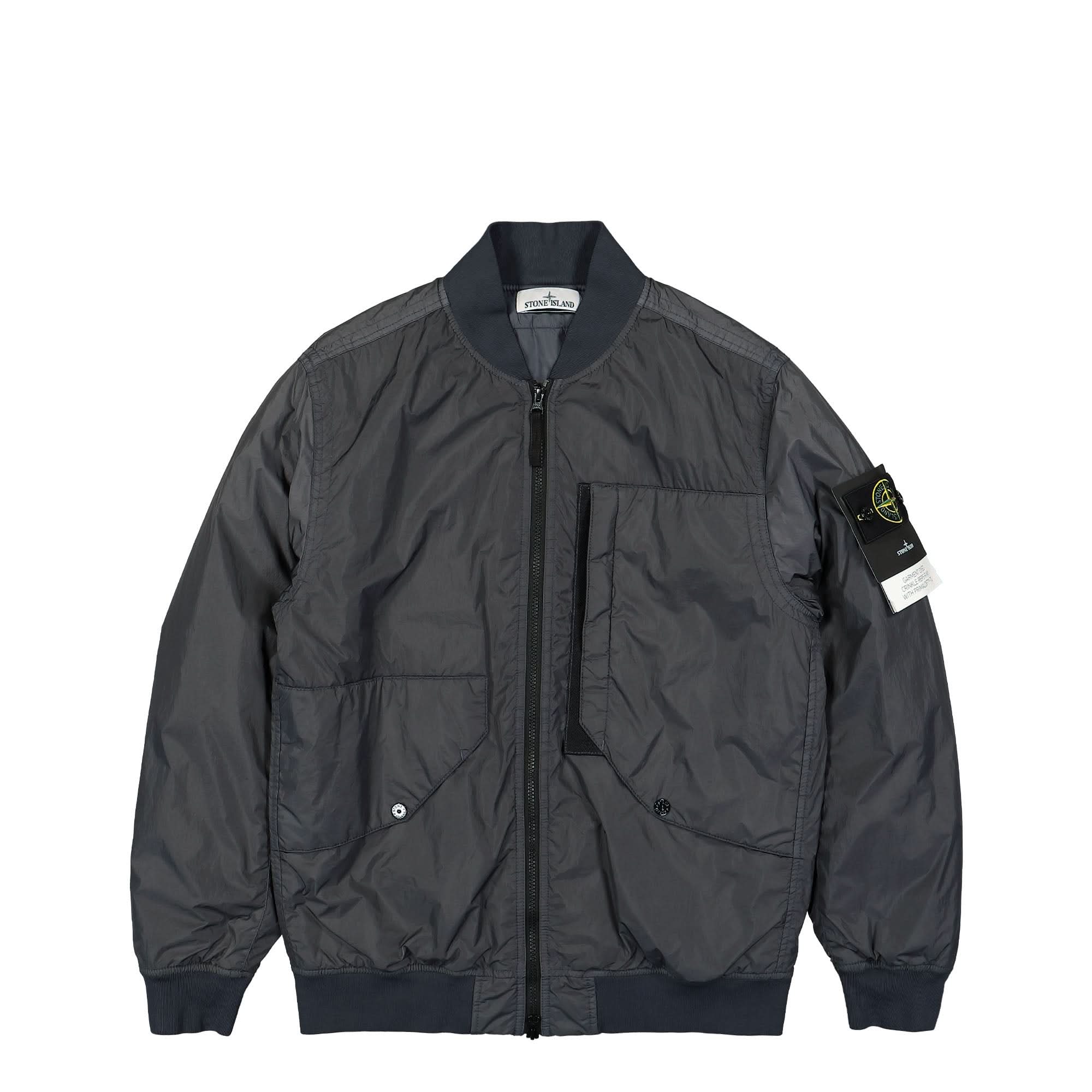 Garment Dyed Crinkle Reps R-NY With Primaloft-TC Bomber Jacket GATE