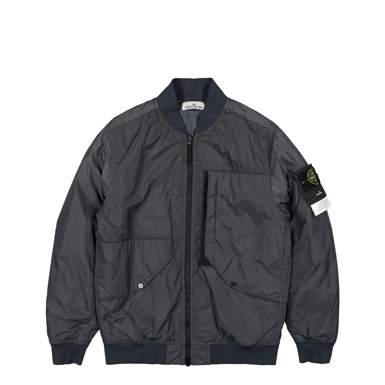 Garment Dyed Crinkle Reps R-NY With Primaloft-TC Bomber Jacket