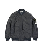 Stone Island Garment Dyed Crinkle Reps R-NY With Primaloft-TC Bomber Jacket Grey Detail view 1 | Gate