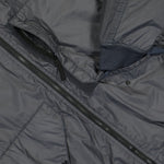 Stone Island Garment Dyed Crinkle Reps R-NY With Primaloft-TC Bomber Jacket Grey Detail view 4 | Gate