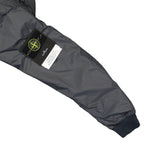 Stone Island Garment Dyed Crinkle Reps R-NY With Primaloft-TC Bomber Jacket Grey Detail view 5 | Gate