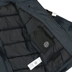 Stone Island Hand Colouring On David-TC Down Jacket Grey Detail view 6 | Gate