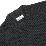 Stone Island Crewneck Knit Grey Detail view 3 | Gate