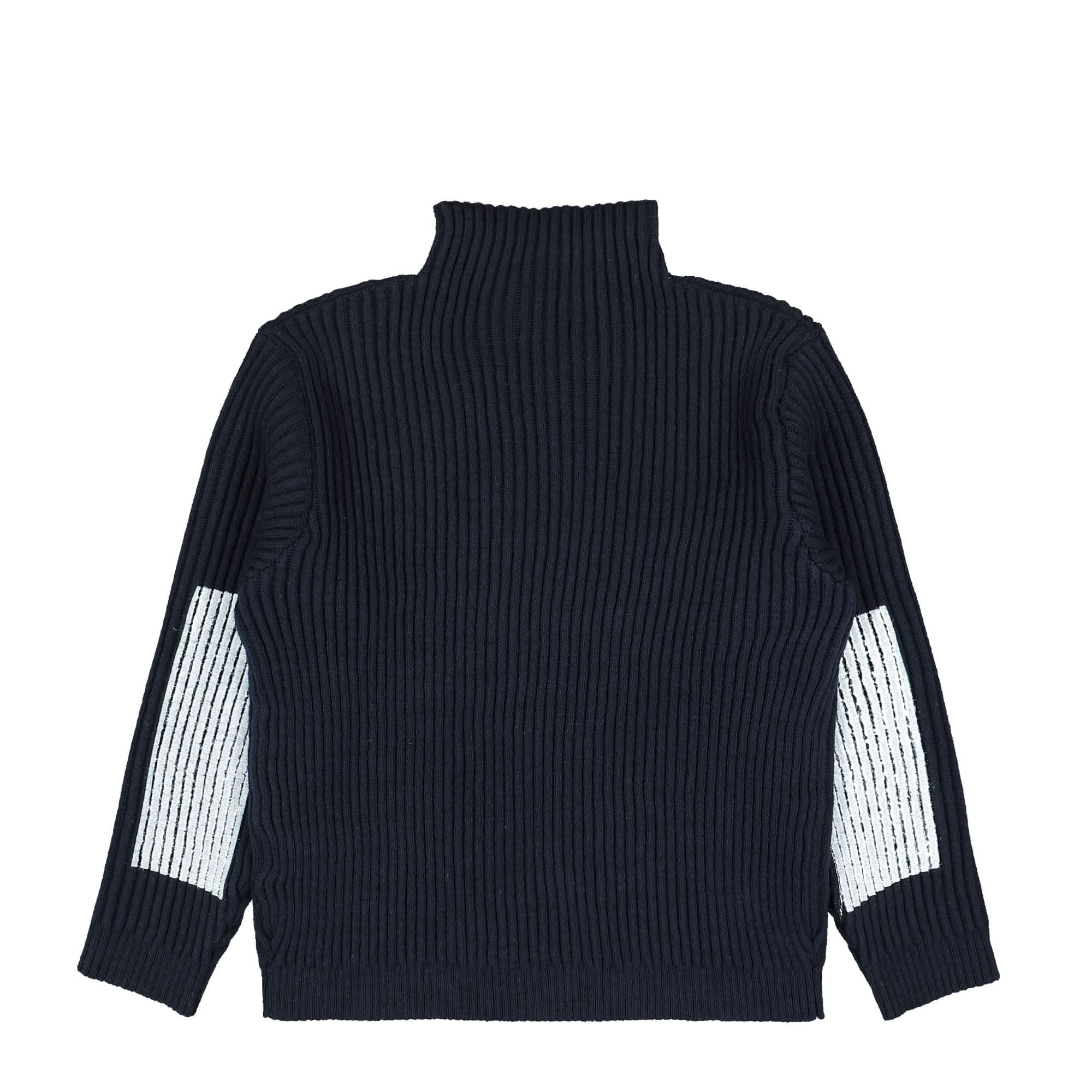 Marina Ribbed Knit Turtleneck Sweatshirt | GATE