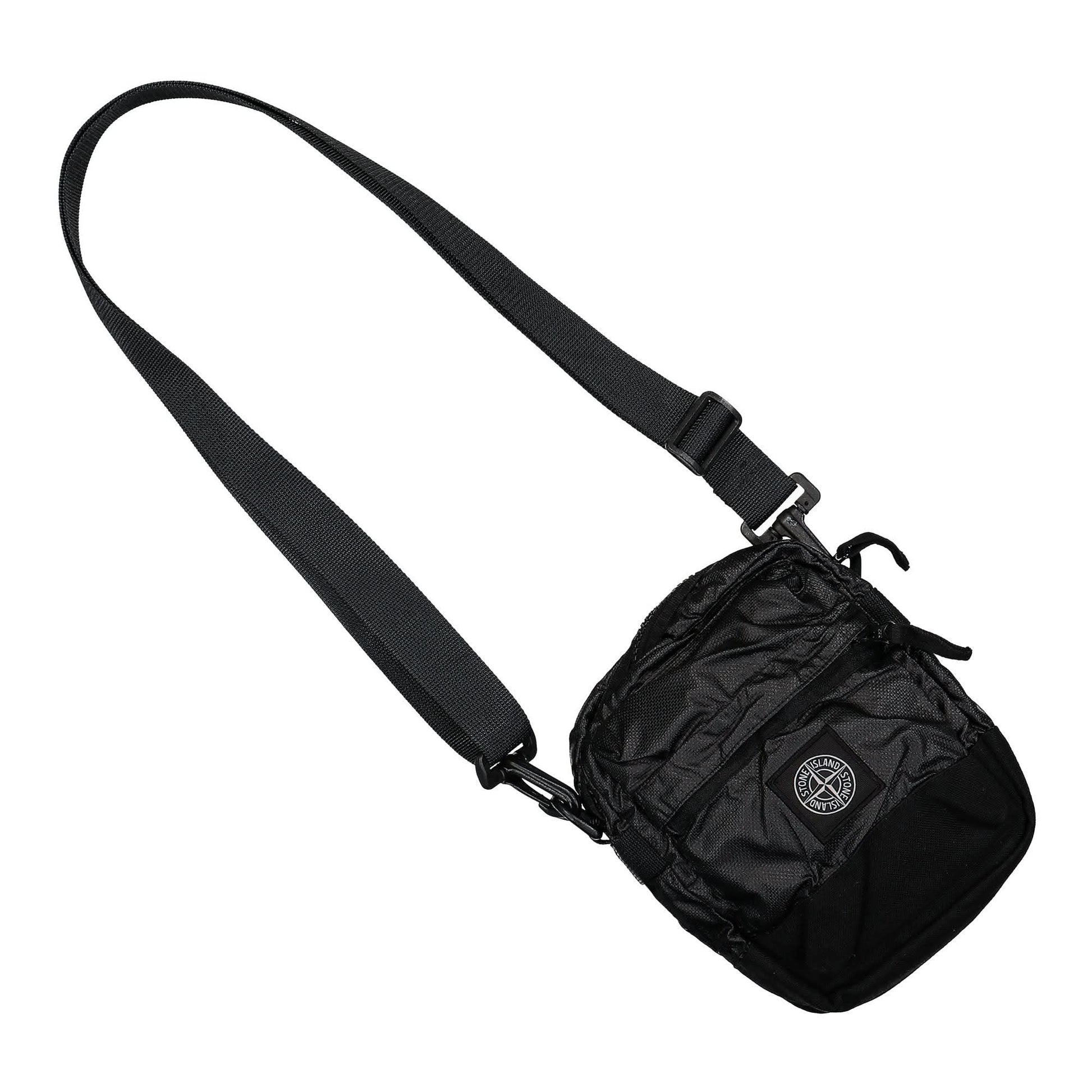 Stone Island Shoulder Pouch Black Detail view 3 | Gate