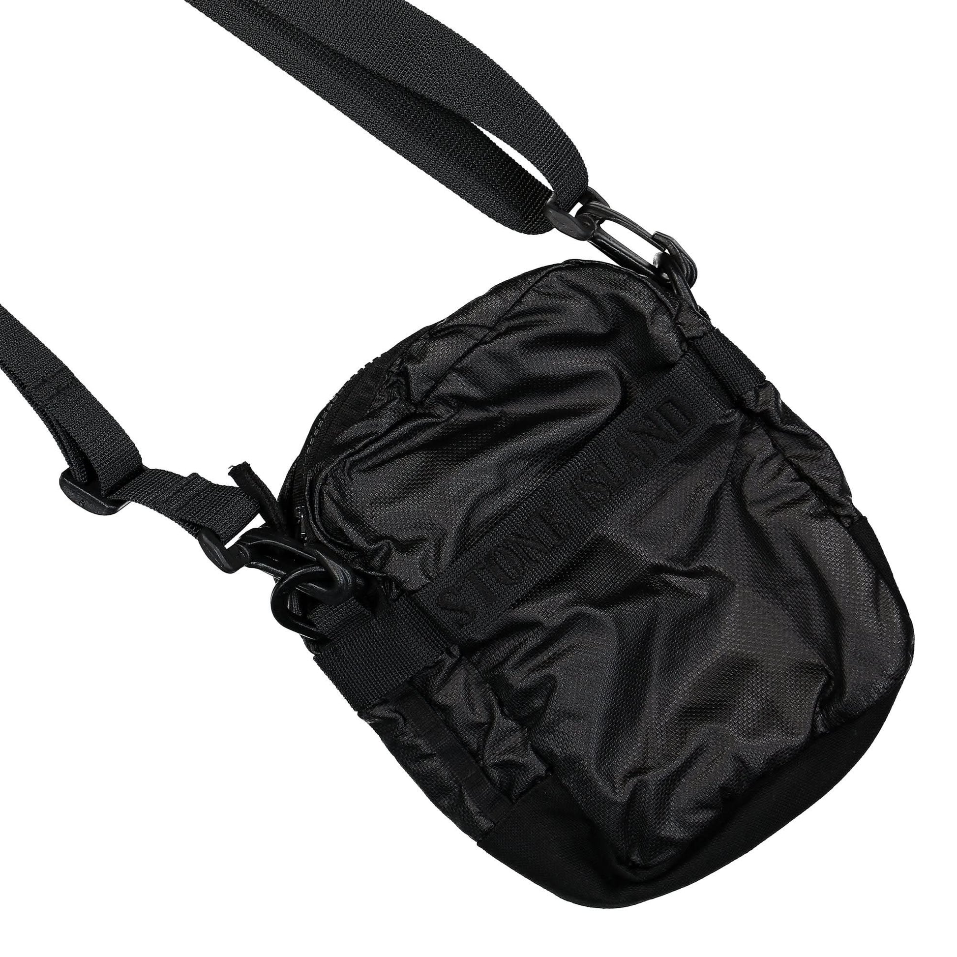 Stone Island Shoulder Pouch Black Detail view 6 | Gate