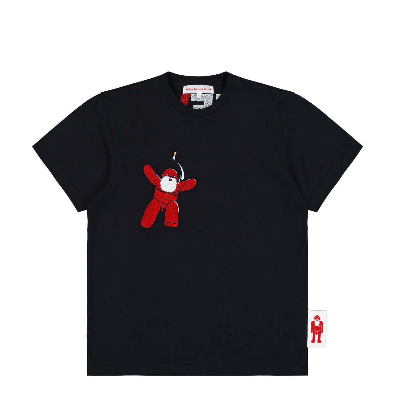 Walter Van Beirendonck Space T CC26 Black T-Shirts 8012 Detail View 1 | GATE