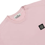 Stone Island T-Shirt Pink Detail view 3 | Gate