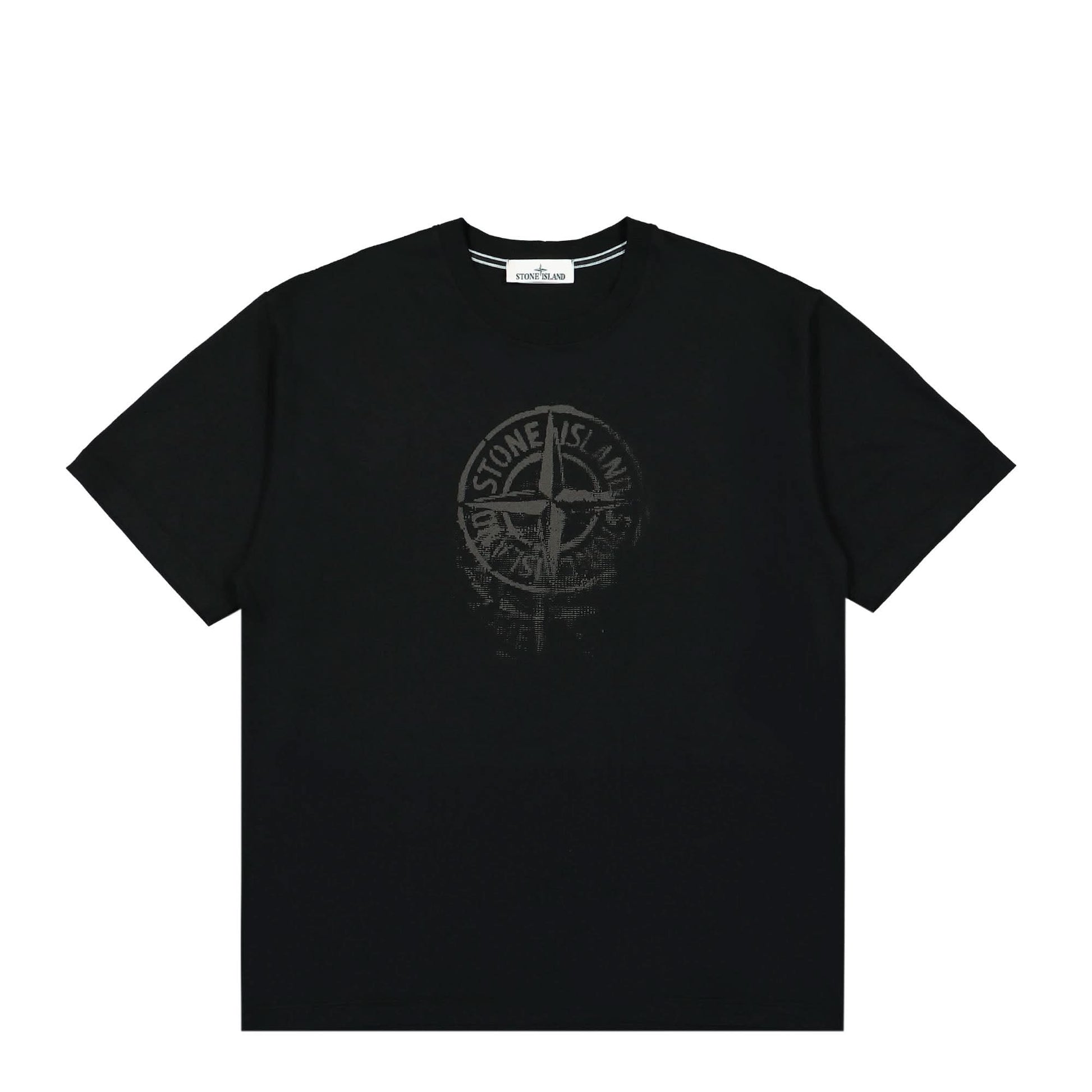 Stone Island T-Shirt Black Detail view 1 | Gate