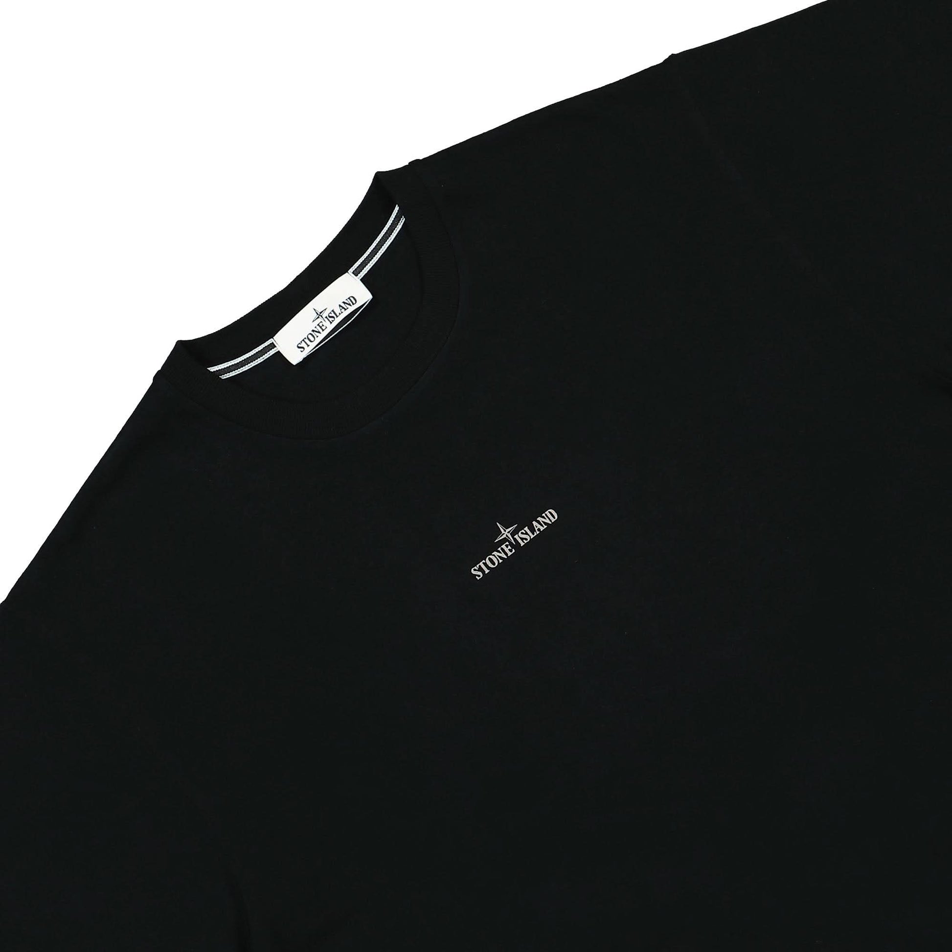 Stone Island T-Shirt Black Detail view 3 | Gate