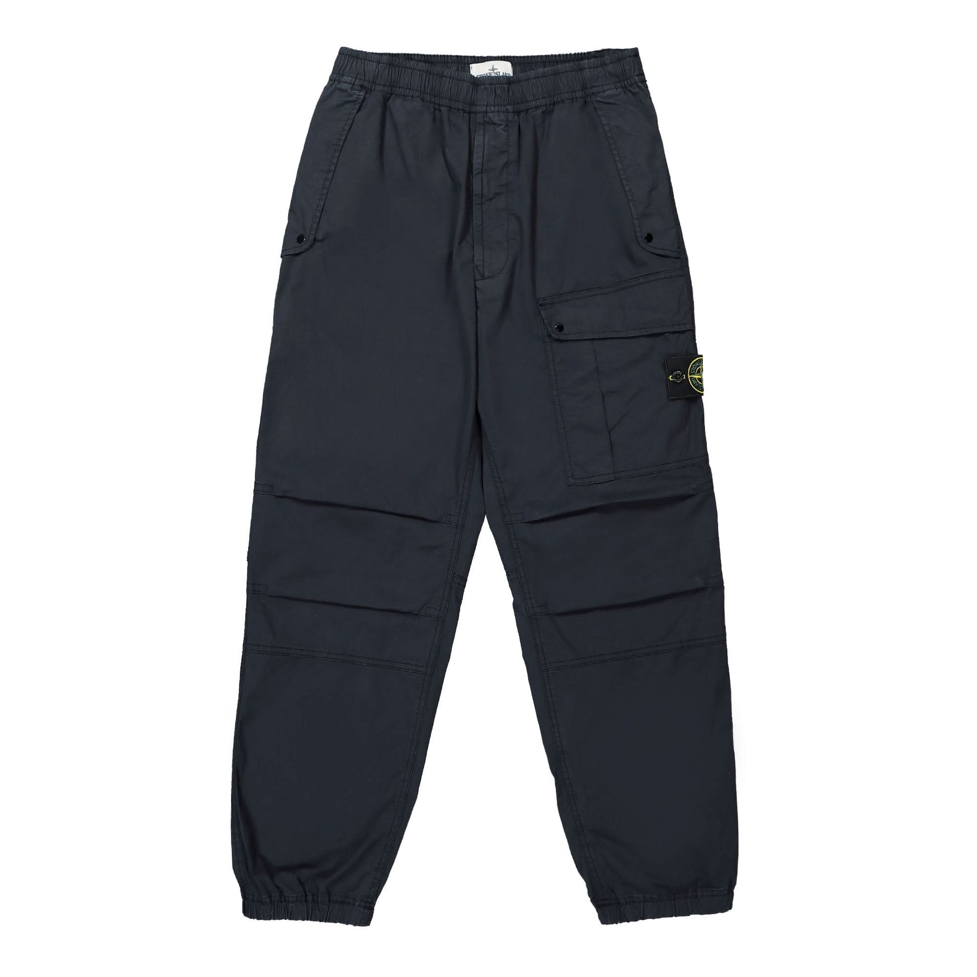 Stone Island Loose Trousers Blue Detail view 1 | Gate