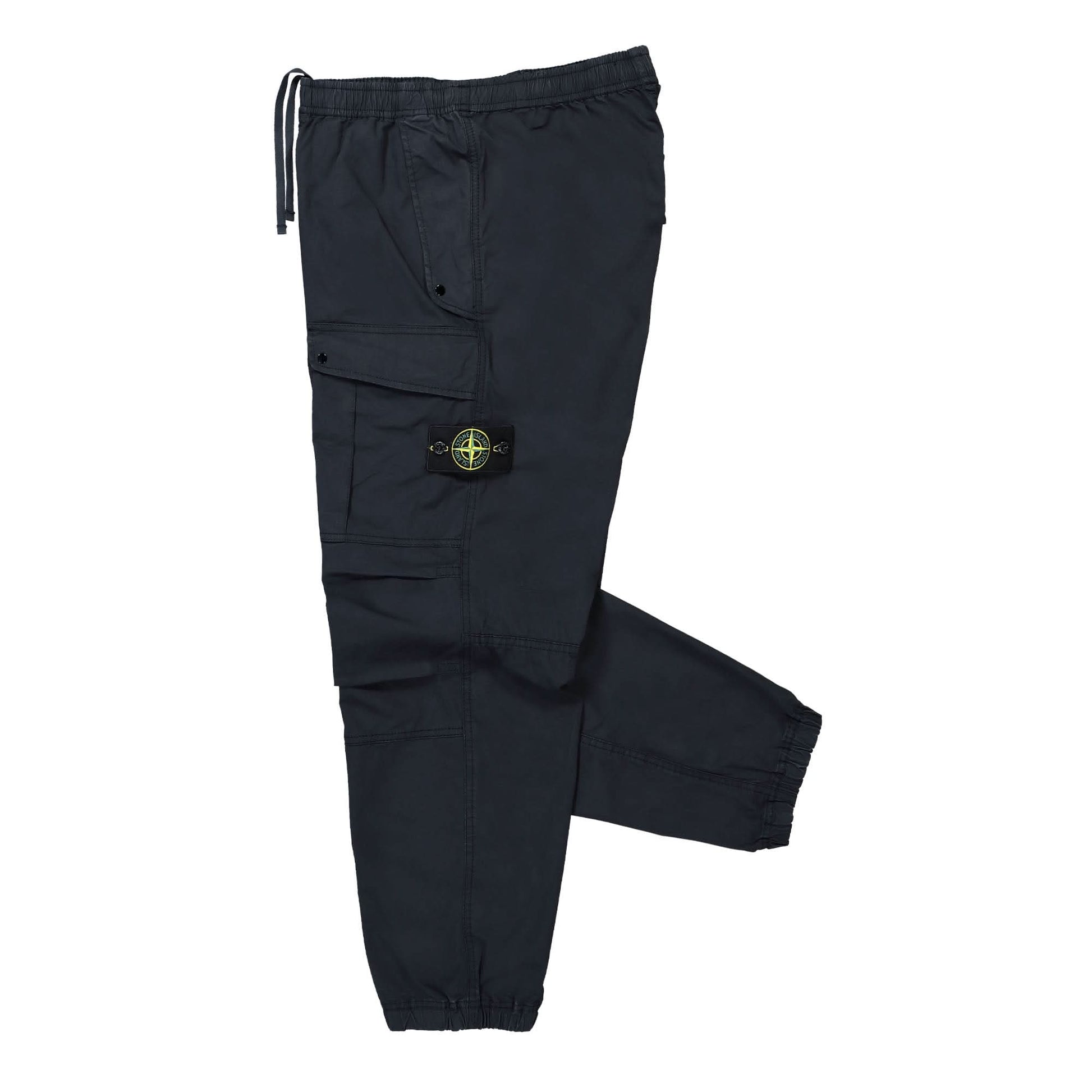 Stone Island Loose Trousers Blue Detail view 3 | Gate