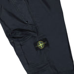 Stone Island Loose Trousers Blue Detail view 6 | Gate
