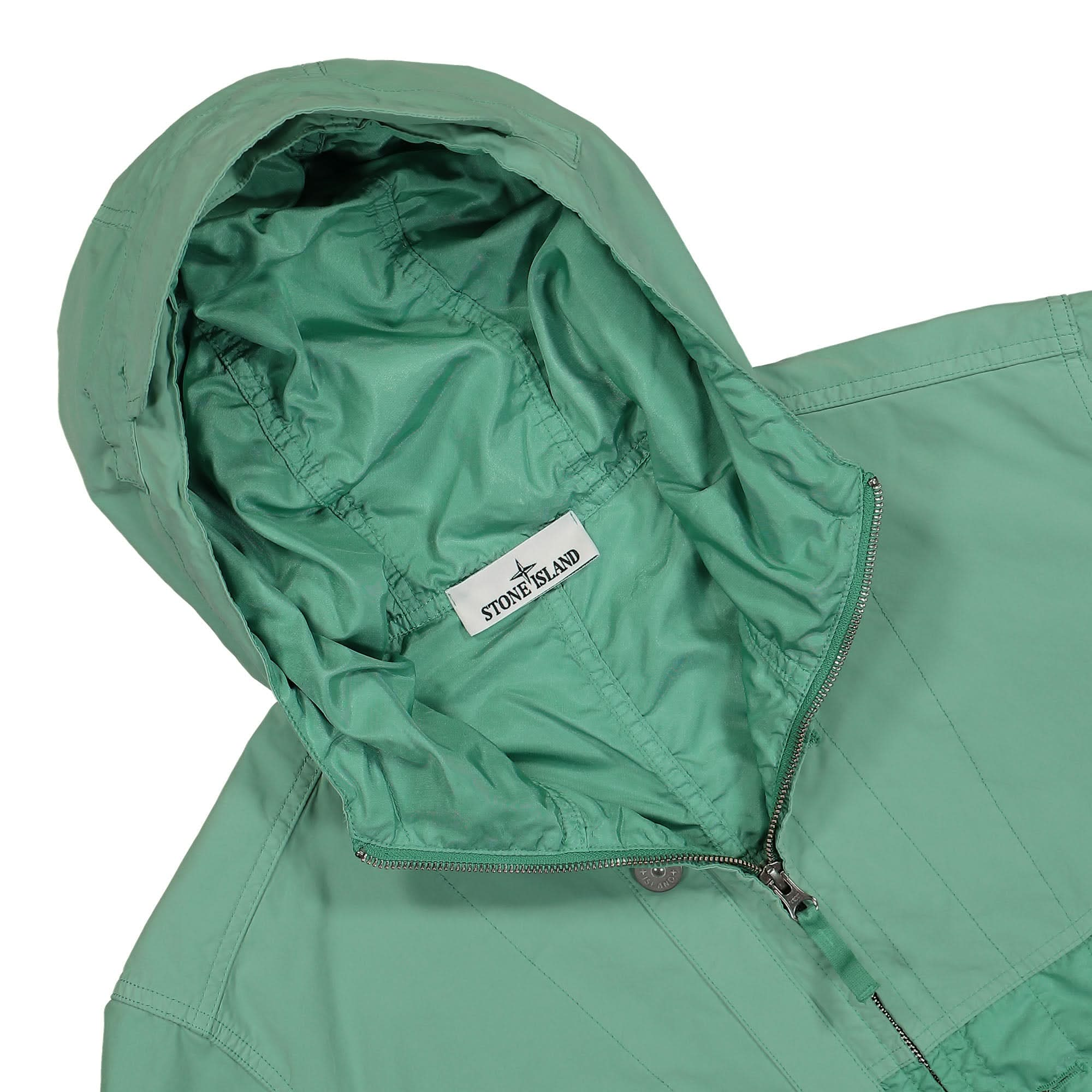 Light green stone island jacket best sale