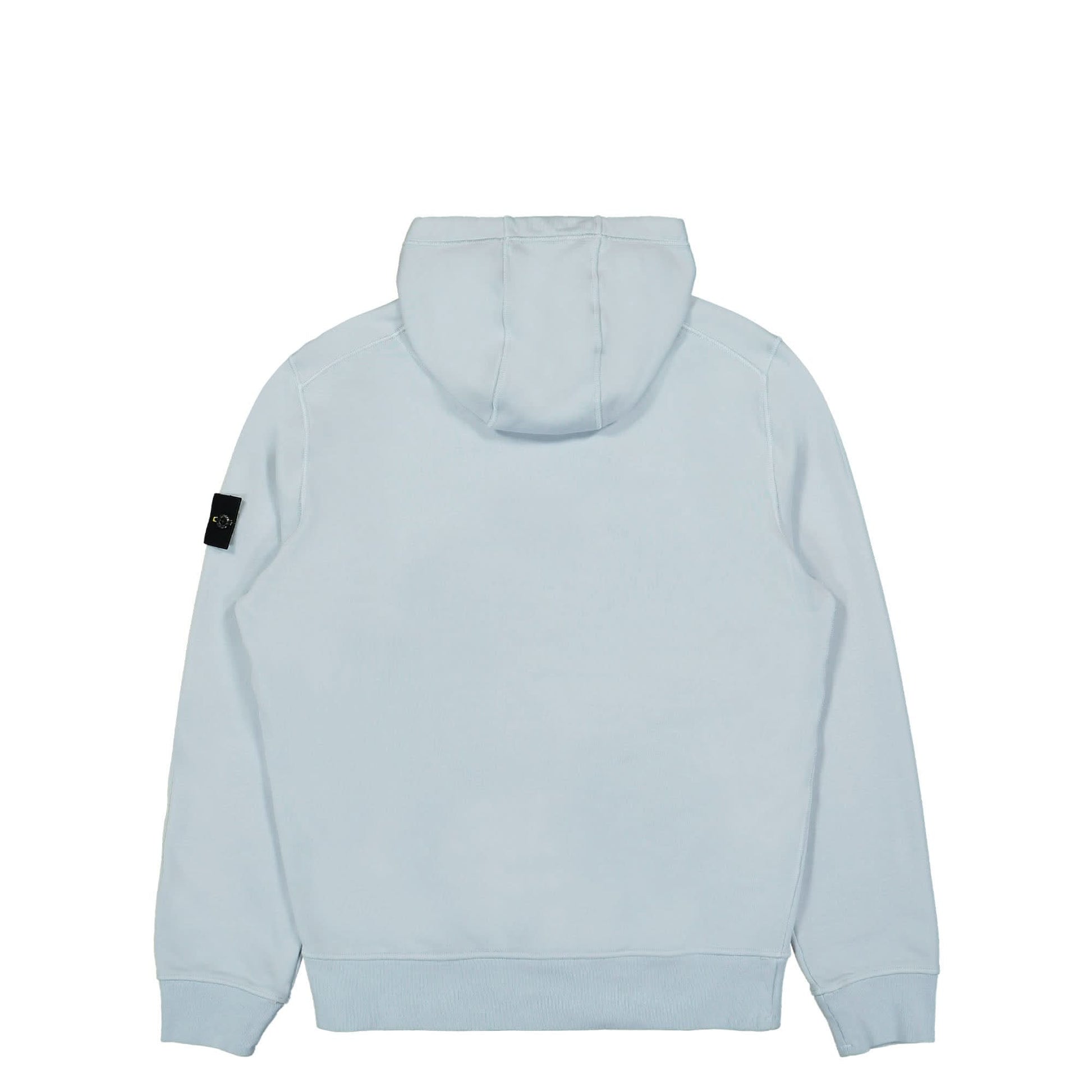 Stone Island Hooded Sweatshirt Blue Detail view 2 | Gate