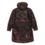Stone Island Metallic Run Proof Nylon Coat Red Detail view 2 | Gate