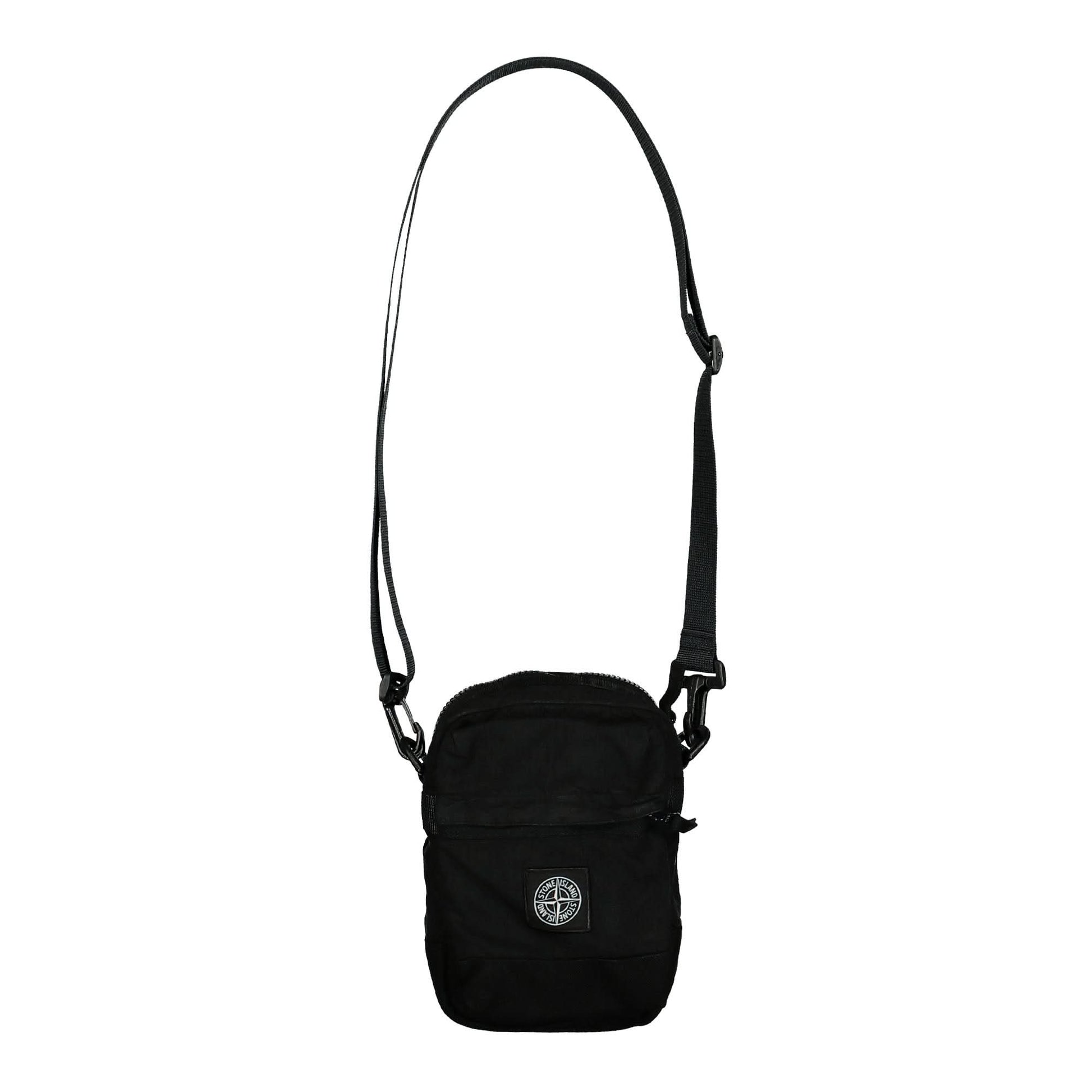 Stone Island Shoulder Pouch Black Detail view 1 | Gate