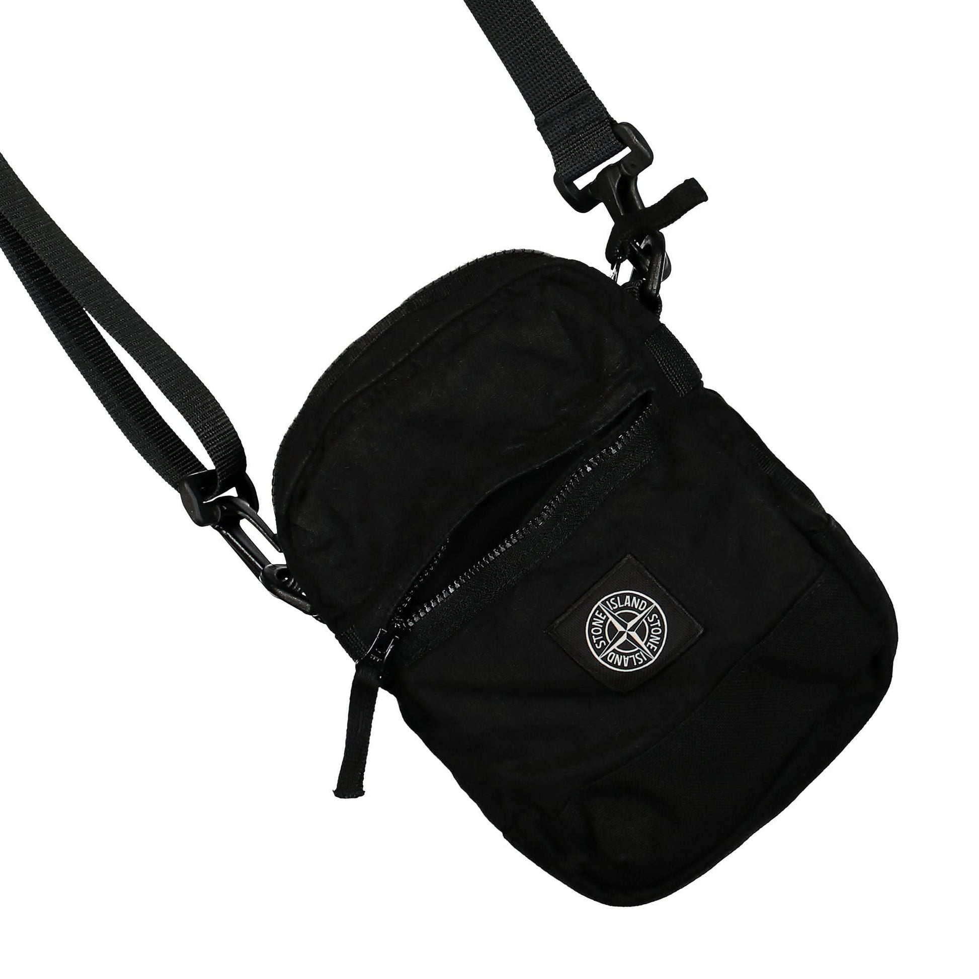 Stone Island Shoulder Pouch Black Detail view 4 | Gate