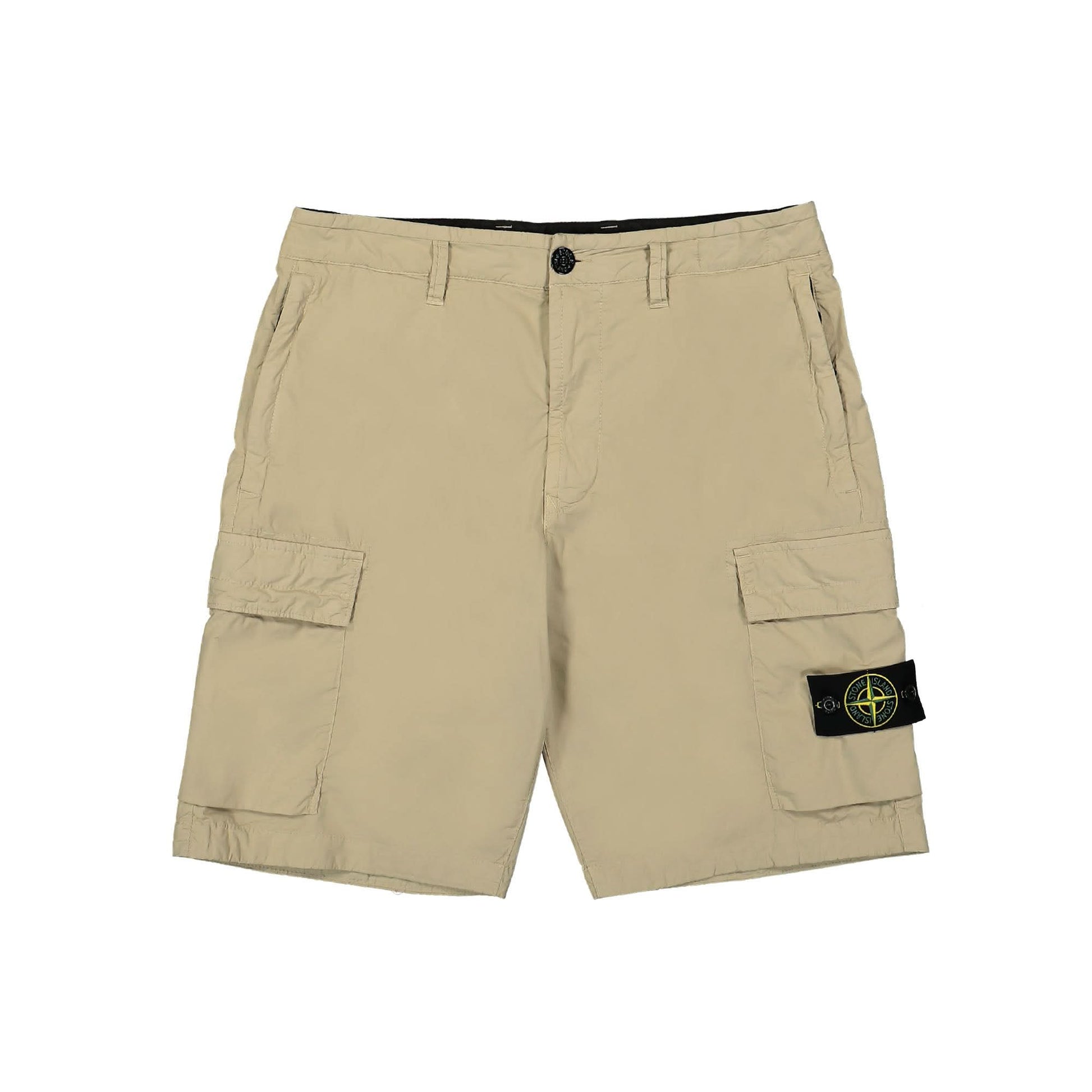 Stone Island Comfort Bermuda Shorts Beige Detail view 1 | Gate