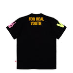 Walter Van Beirendonck Scarecrow Tee CC21 Black T-Shirts 8018 Detail View 2 | GATE