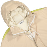 Marina Panno Resinato Reflective Down Jacket