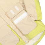 Marina Panno Resinato Reflective Down Jacket