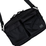 Porter-Yoshida & Co. Force Shoulder Bag (S) Black Shoulder & Cross Body Bags 855-05457-10 Detail View 3 | GATE