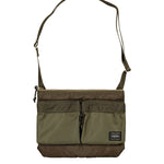 Porter-Yoshida & Co. Force Shoulder Bag Olive Drab Shoulder Bags 855-05458-30 Detail View 3 | GATE